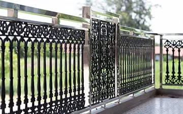 Metal railing and handrail painting in Gilbert, AZ