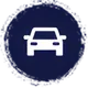 Traffic flow around a commercial building