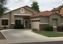 Custom home painting project in Chandler, AZ