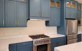 Cabinet painting project in Queen Creek, AZ