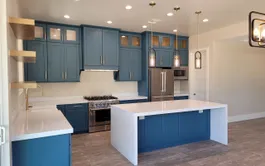 Cabinet painting project in Queen Creek, AZ