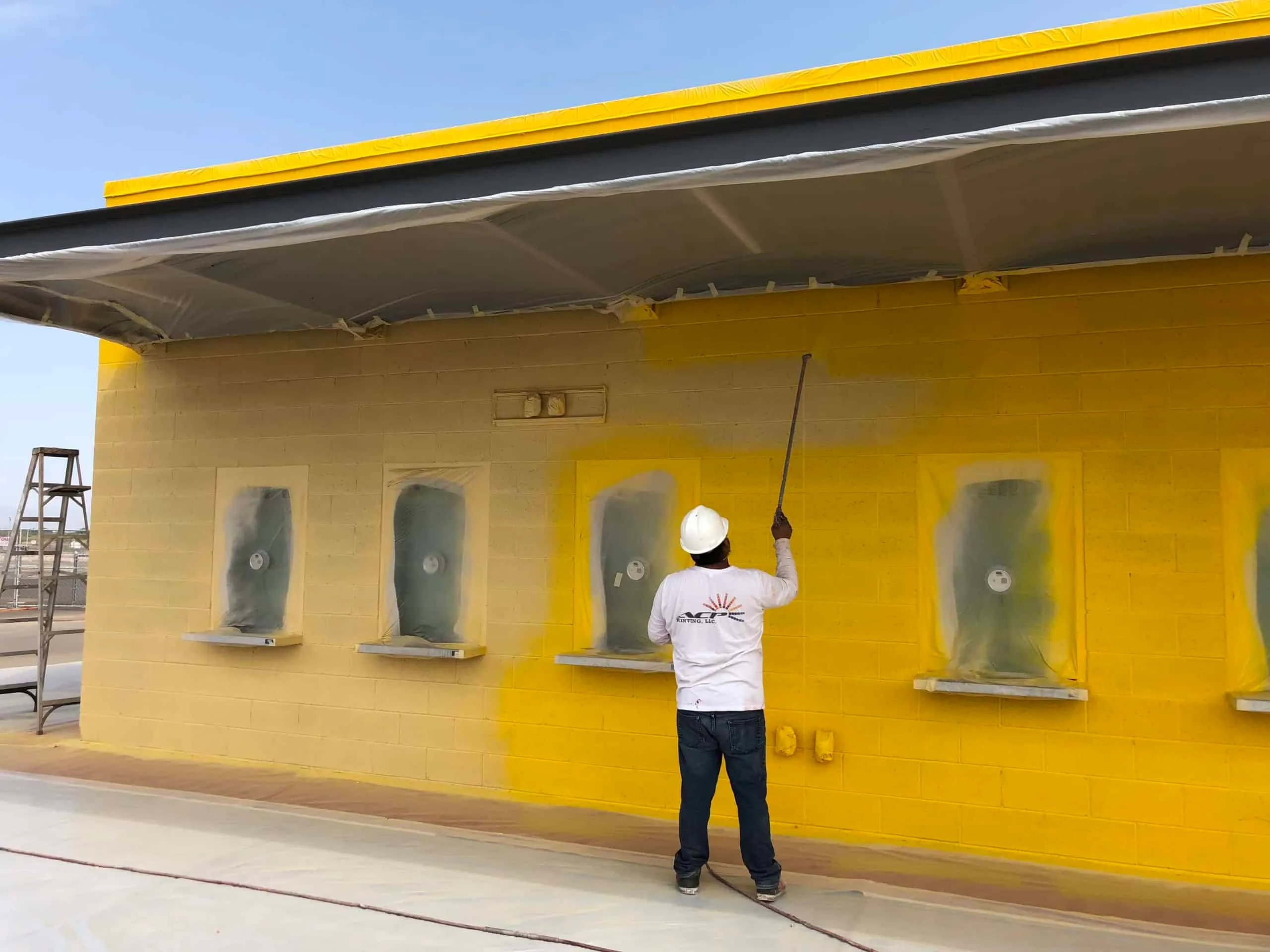 Commercial painting project by ACP Painting