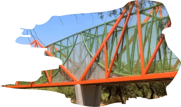 Experienced metal painting contractor at work