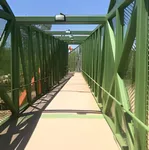 Commercial painting services on a metal structure