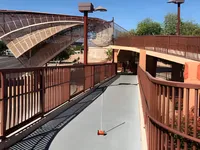 Painting services on a public metal structure