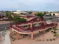Painting services on a public metal structure