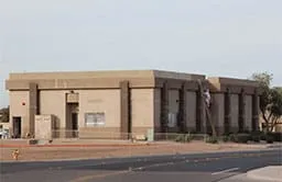 Commercial painting services on an exterior