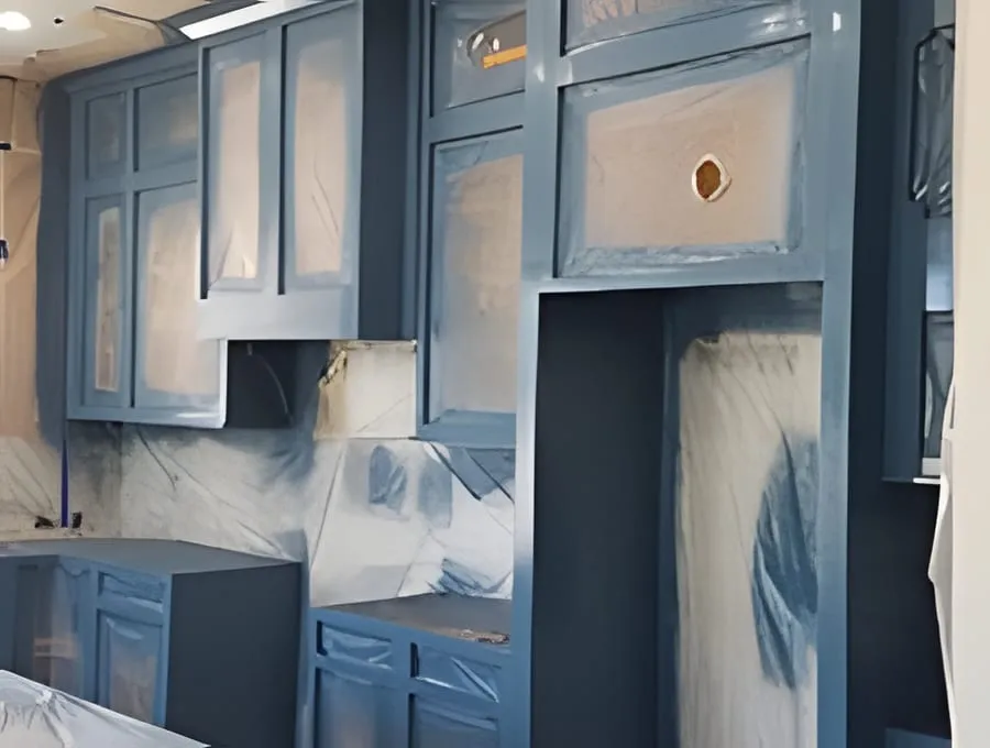 Transform your kitchen cabinets with our repainting services in Queen Creek