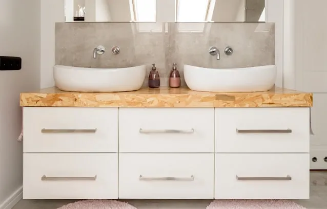 Personalize your bathroom decor with custom cabinet colors in Queen Creek