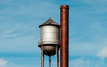 Water tower, laundry and utility fixture metal painting in Gilbert, AZ