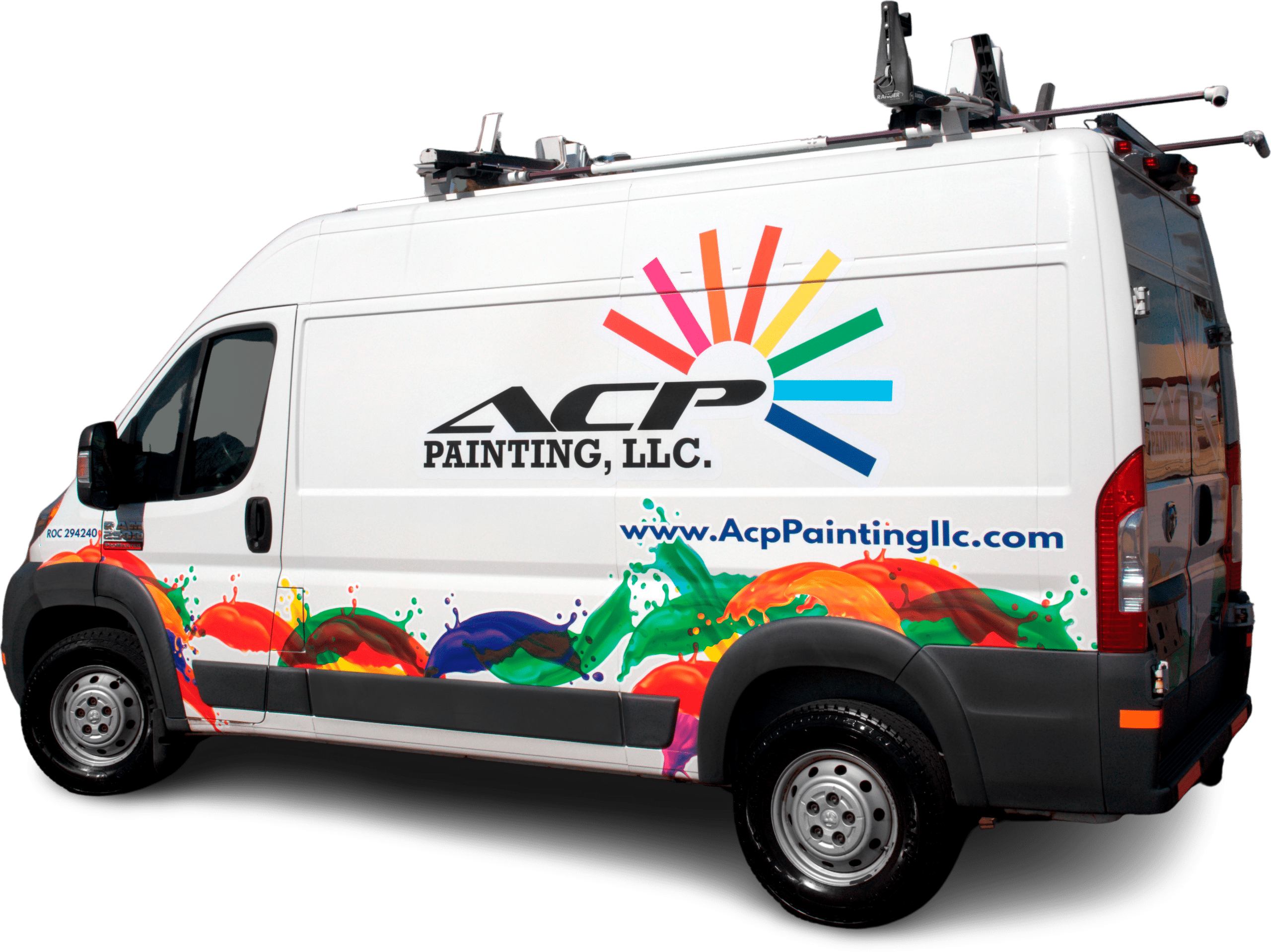 ACP Painting service van