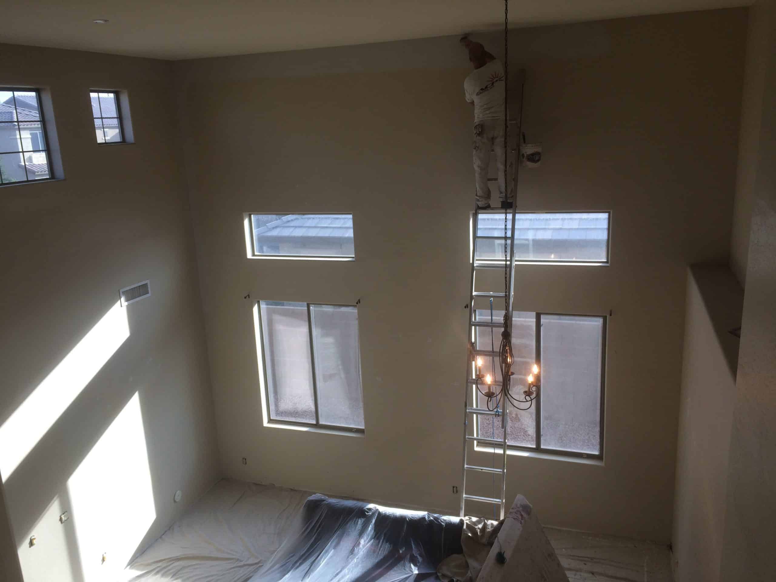 paint high ceilings